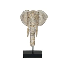 Elephant Head Large Ornament
