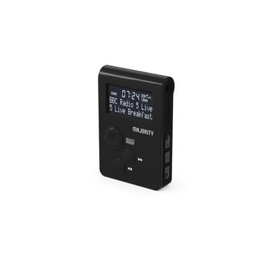 Majority Petersfield Go Pocket DAB/FM Portable Radio | PEGODABBLK