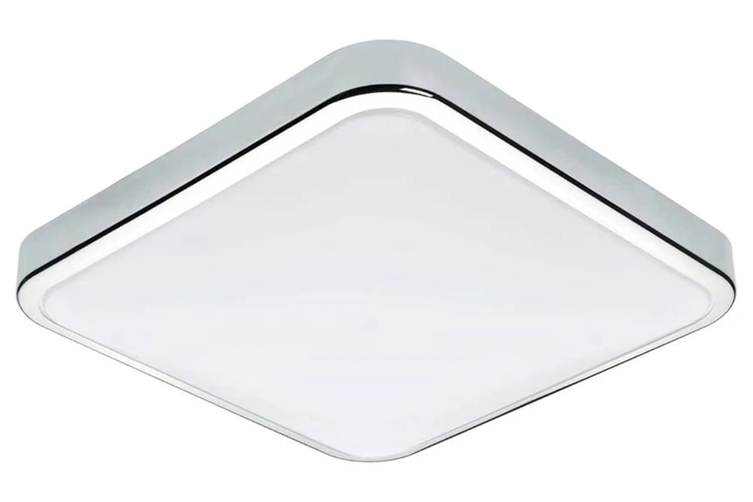 Eglo | Manilva Square LED Wall Light | White/chrome