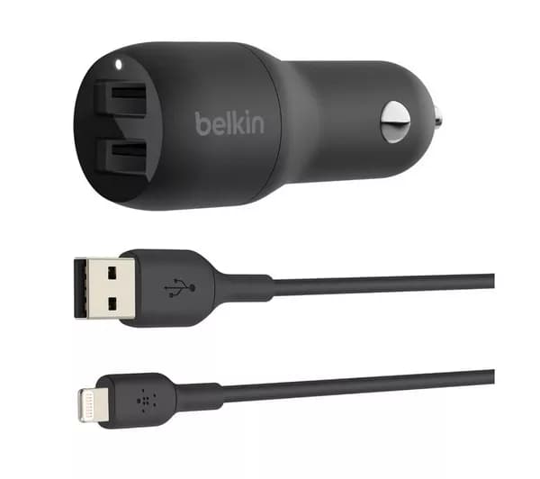 BELKIN Dual 24 W USB Car Charger