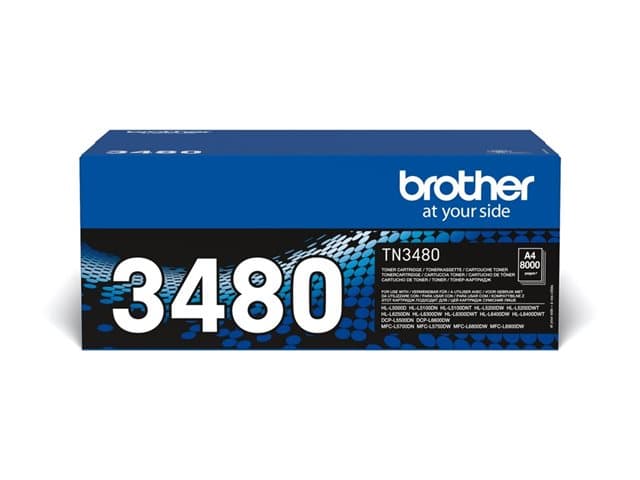 BROTHER - TN3480 - High Yield - black - original - toner cartridge