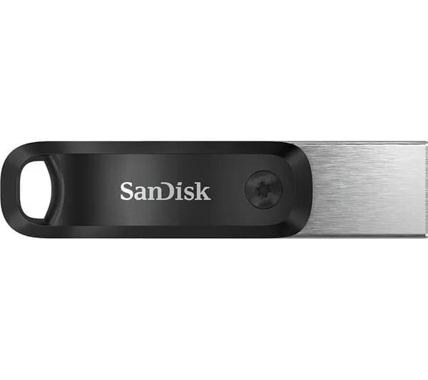 SANDISK iXpand USB 3.0 & Lightning Dual Memory Stick - 128 GB, Black