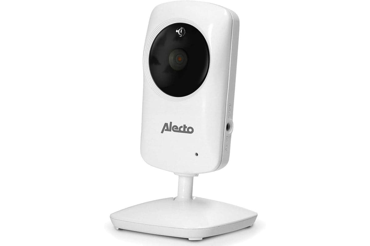 Alecto Baby DVM-64C Additional Camera | Baby Monitor Accessory | White/Black