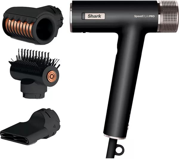 SHARK SpeedStyle Pro HD731UK 3-in-1 Hair Dryer - Black