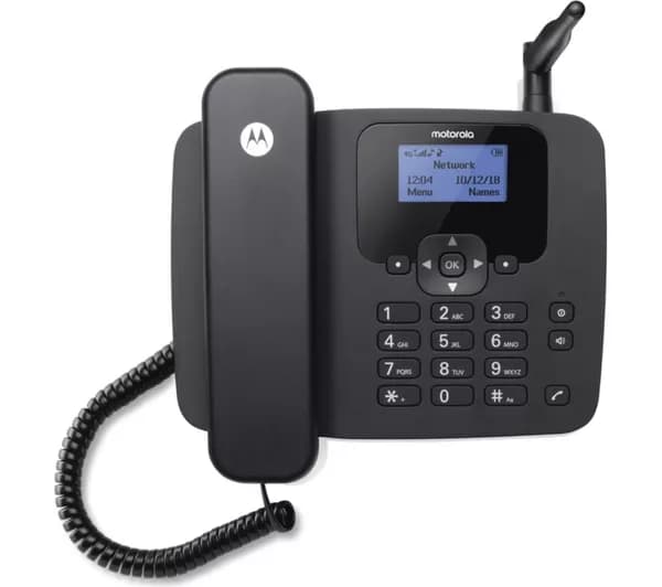 MOTOROLA FW410 Corded Phone - Black