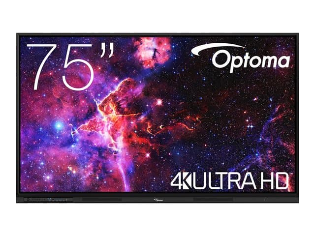 OPTOMA - Creative Touch 3753RK 3-Series - 75" LED-backlit LCD display - 4K - for interactive communication