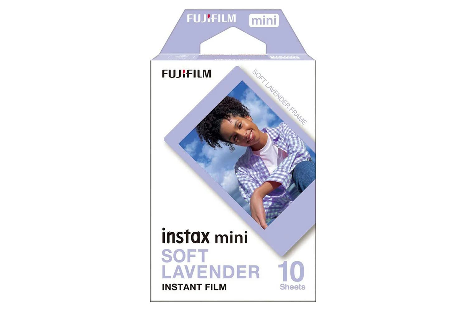 Fujifilm Instax Mini Soft Lavender Instant Film | 10 Pack