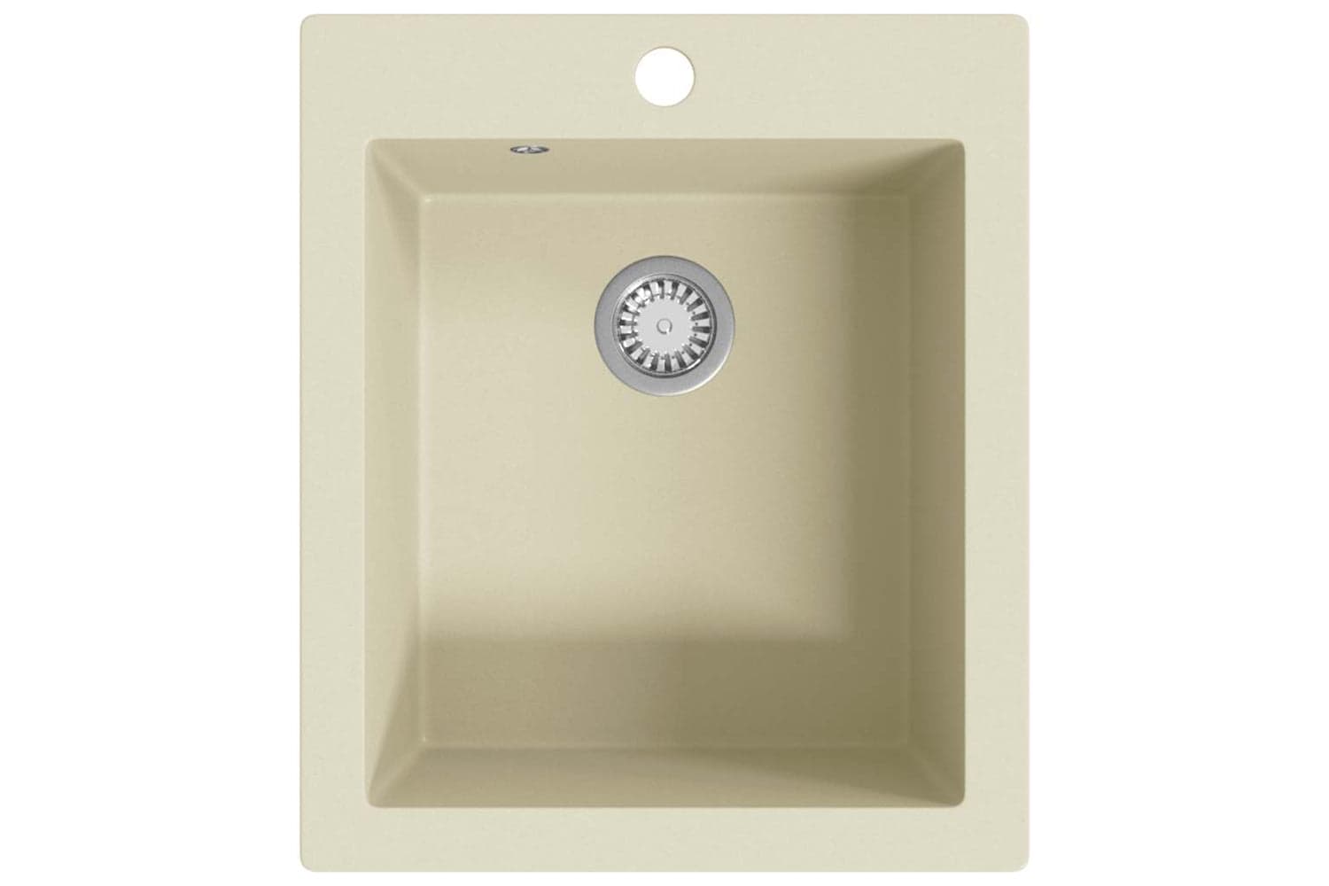 Vidaxl Granite Kitchen Sink Single Basin