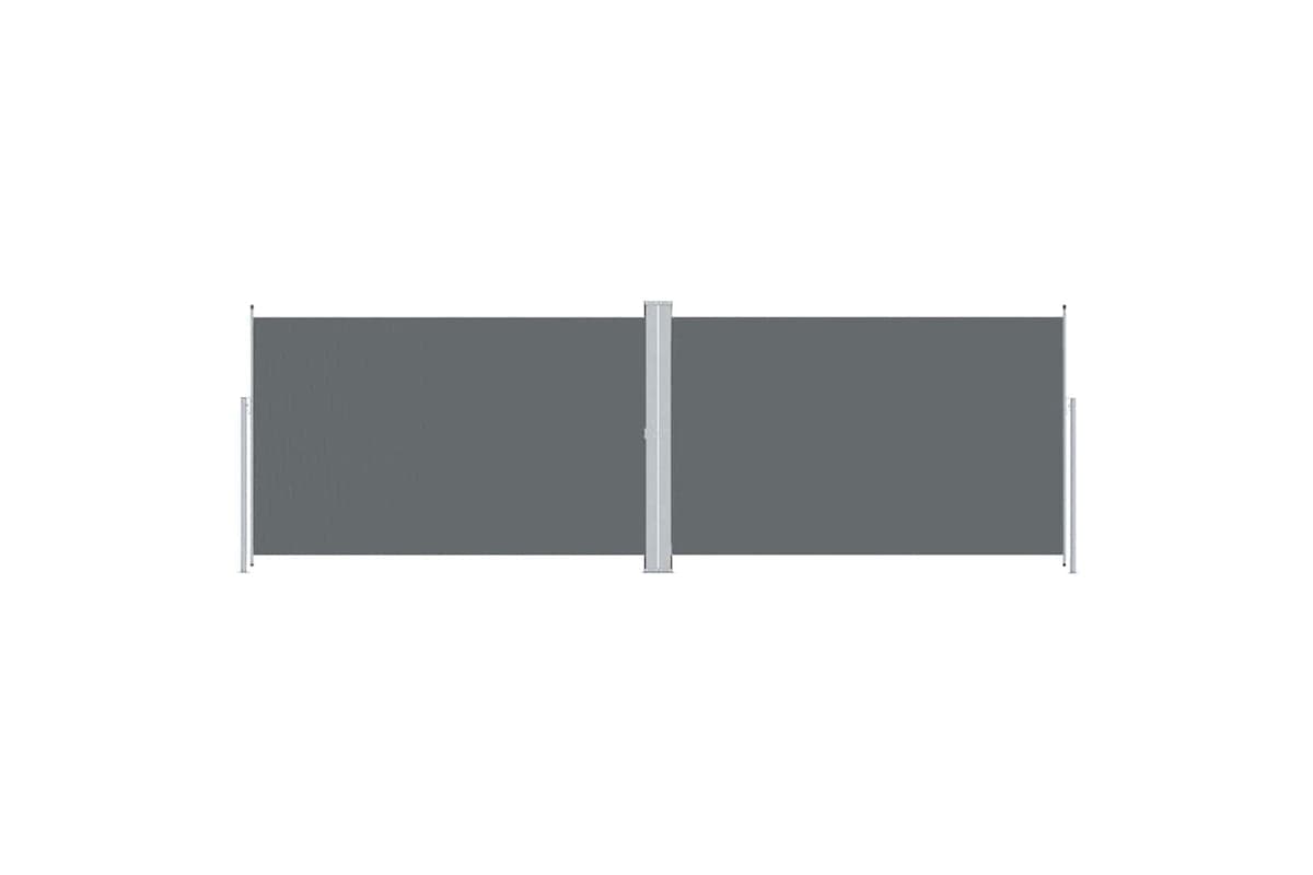 vidaXL 318014 Retractable Side Awning Anthracite 220x600cm