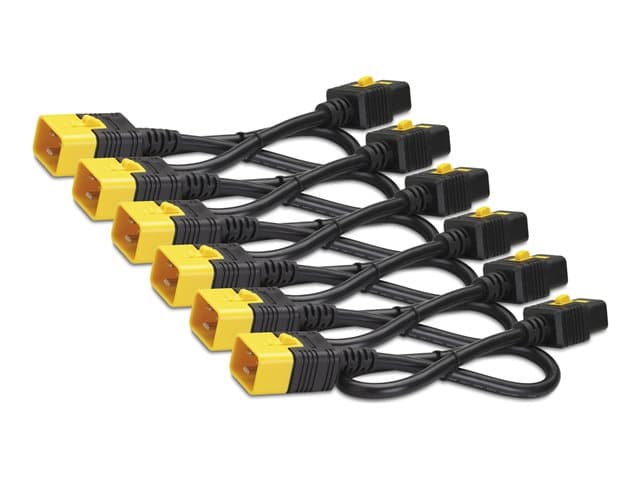 APC - Power Cord Kit (6 ea), Locking, C19 to C20, 1.2m
