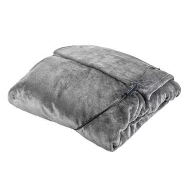Carmen C81149GRY Heated Wearable Washable Blanket 183cm x 155cm | Grey