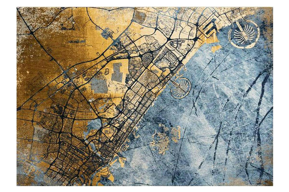 Louis De Poortere | Dubai Indoor Eco Rug | Multicolour | 140 x 200 cm