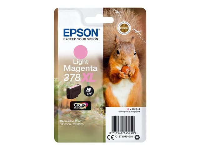 EPSON - 378XL - XL - light magenta - original - ink cartridge