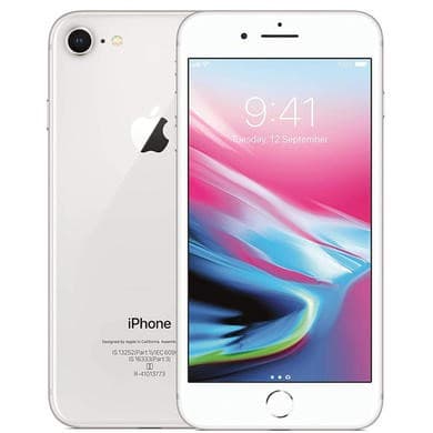 Faulty Apple iPhone 8 Silver 4.7" 64GB 4G Unlocked & SIM Free Smartphone
