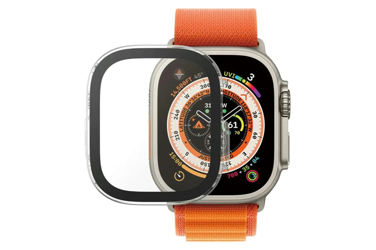 PanzerGlass Screen Protector Full Body Apple Watch Ultra 49mm | Transparent