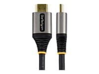 STARTECH.COM - Startech 10ft (3m) HDMI 2.1 Cable, Certified Ultra High Speed HDMI Cable 48Gbps, 8K 60Hz/4K 120Hz HDR10+ eARC, Ultra HD 8K HDMI Cable/Cord w/TPE Jacket, For UHD Monitor/TV/Display - Dolby Vision/Atmos, DTS-HD (HDMM21V3M) - HDMI cable with Ethernet - 3 m