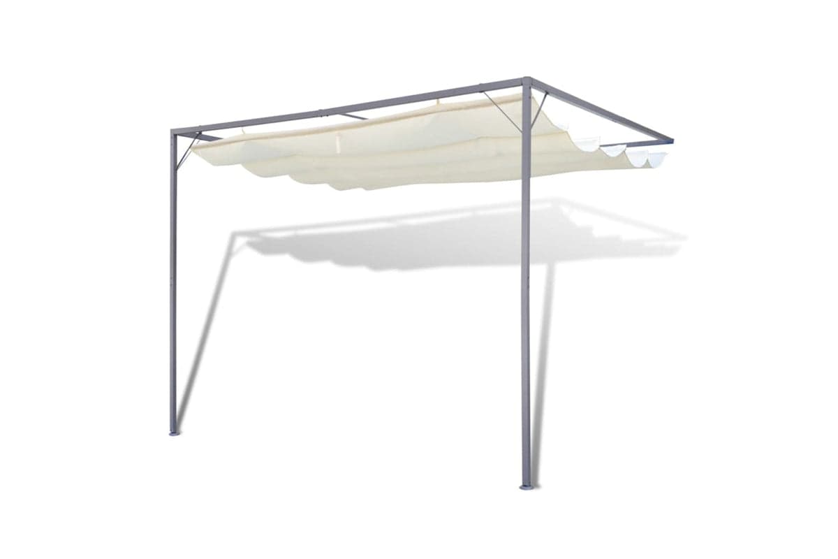 Vidaxl 40787 Garden Patio Awning Sun Shade Canopy Wall Gazebo