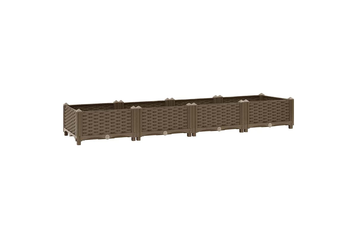 vidaXL Raised Bed 160x40x23cm Polypropylene