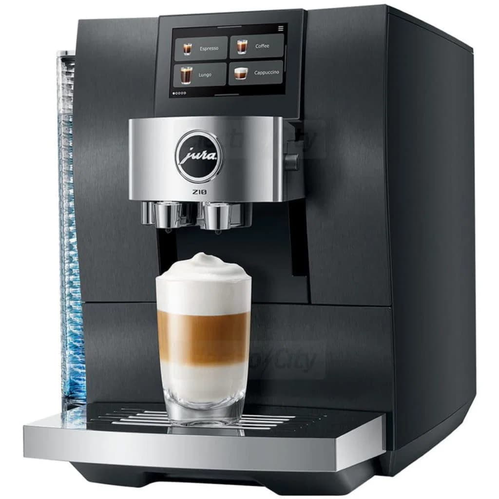 JURA Z10 Fully Automatic Bean to Cup Coffee Machine | Aluminium Black