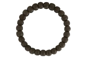 Round Wall Hanging Mirror | Black | 80 cm
