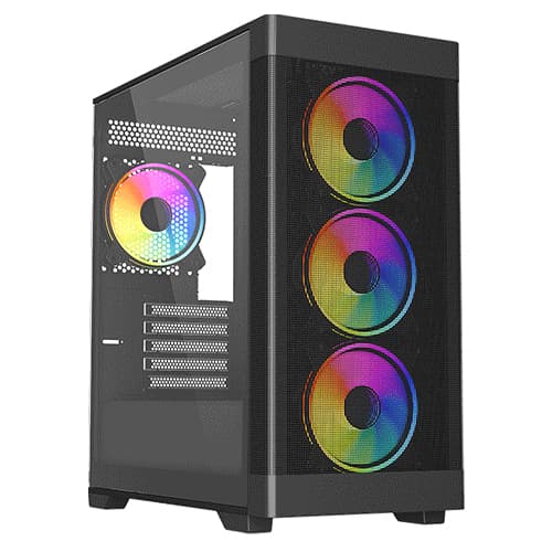 VIDA - ZEPHYR V2 MATX BLACK ARGB CASE