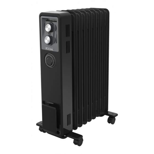 Dimplex OCR 2kW Oil Filled Column Radiator Black | OCR20BL