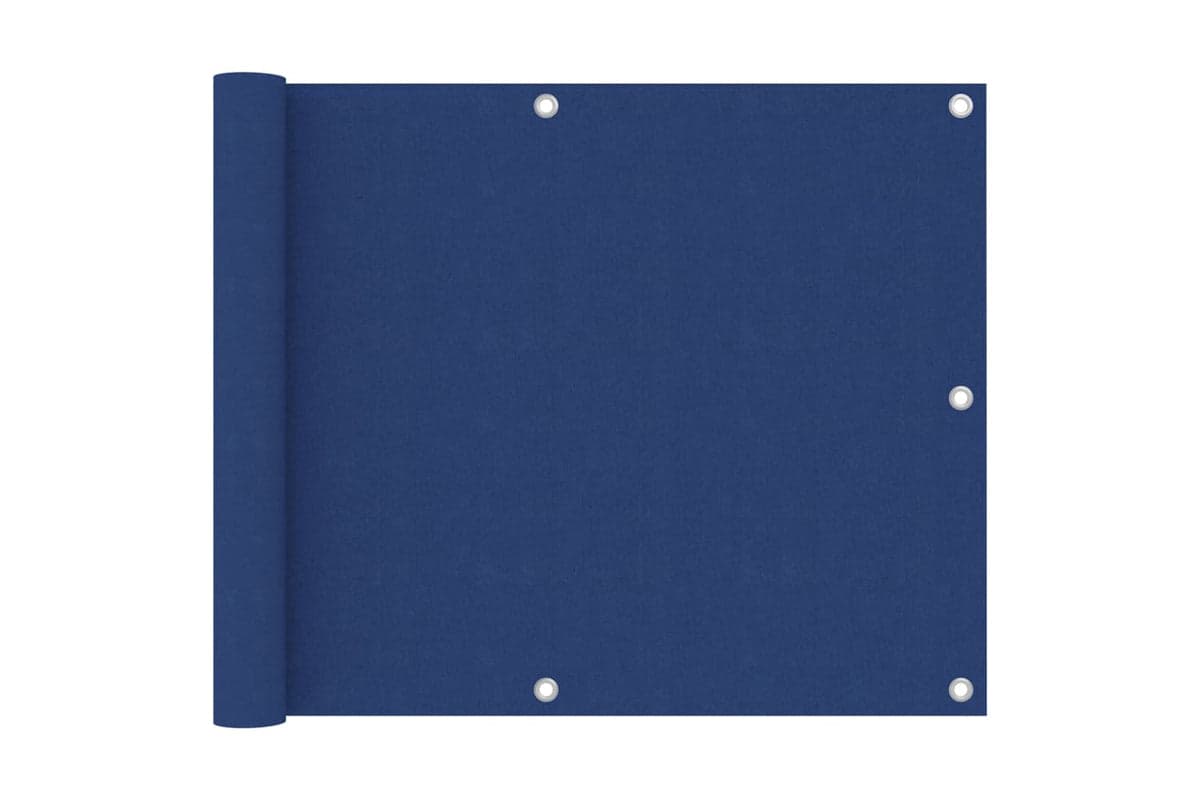 vidaXL 135010 Balcony Screen Blue 75x500cm Oxford Fabric