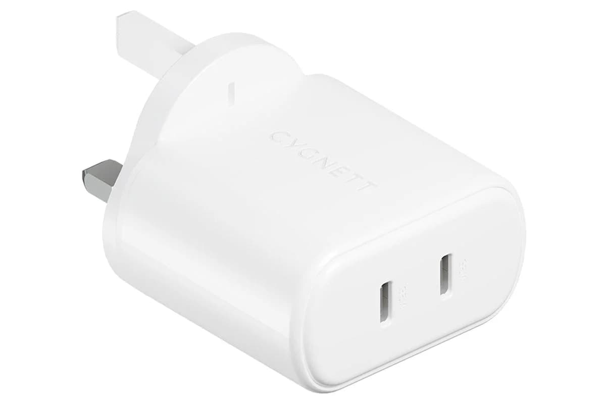 Cygnett 35W PD Dual USB-C Wall Charger