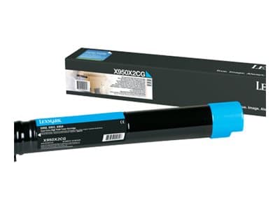 LEXMARK - High Yield - cyan - original - toner cartridge