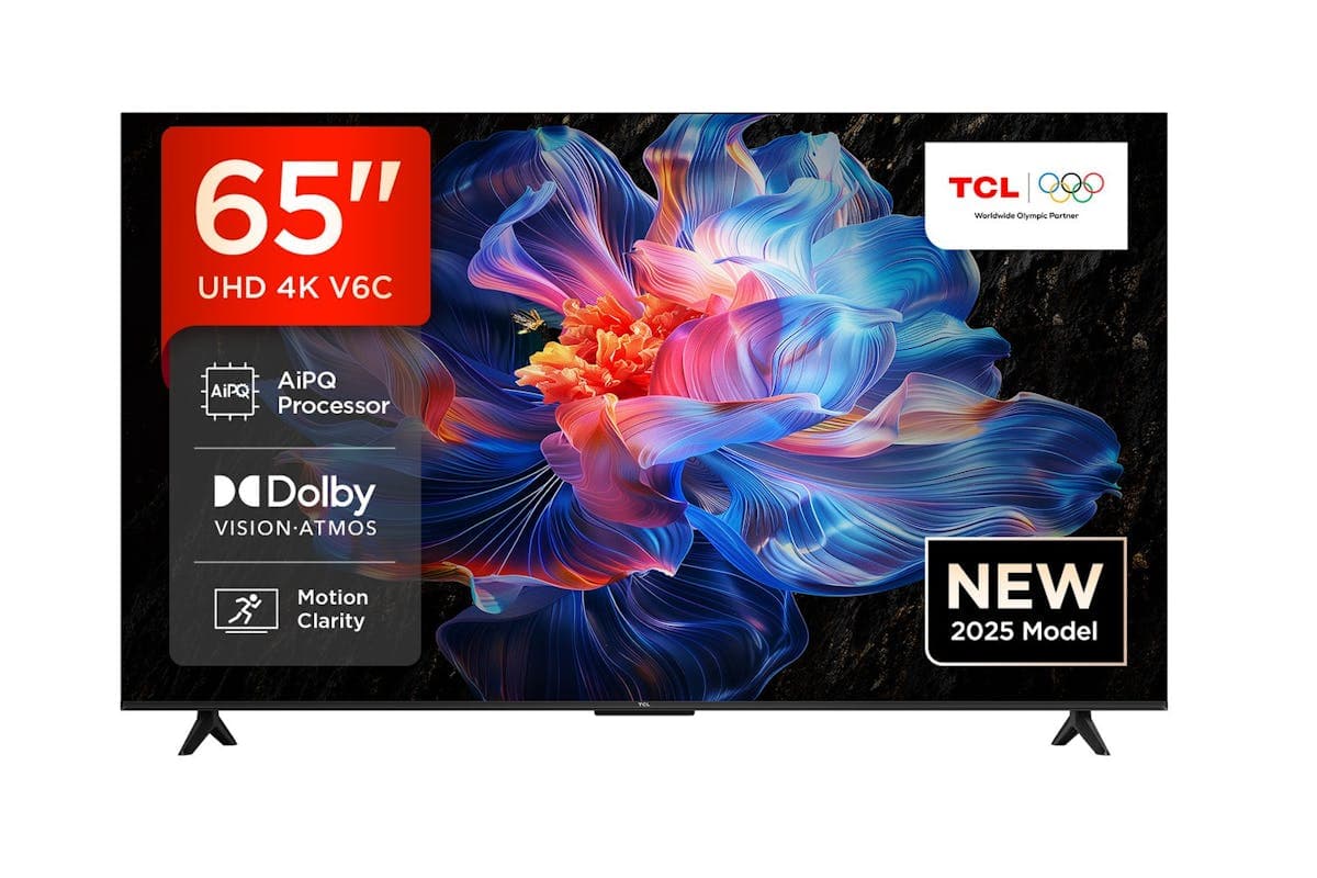 TCL 65'' Direct LED 4K HDR Smart TV 2025 | 65V6C