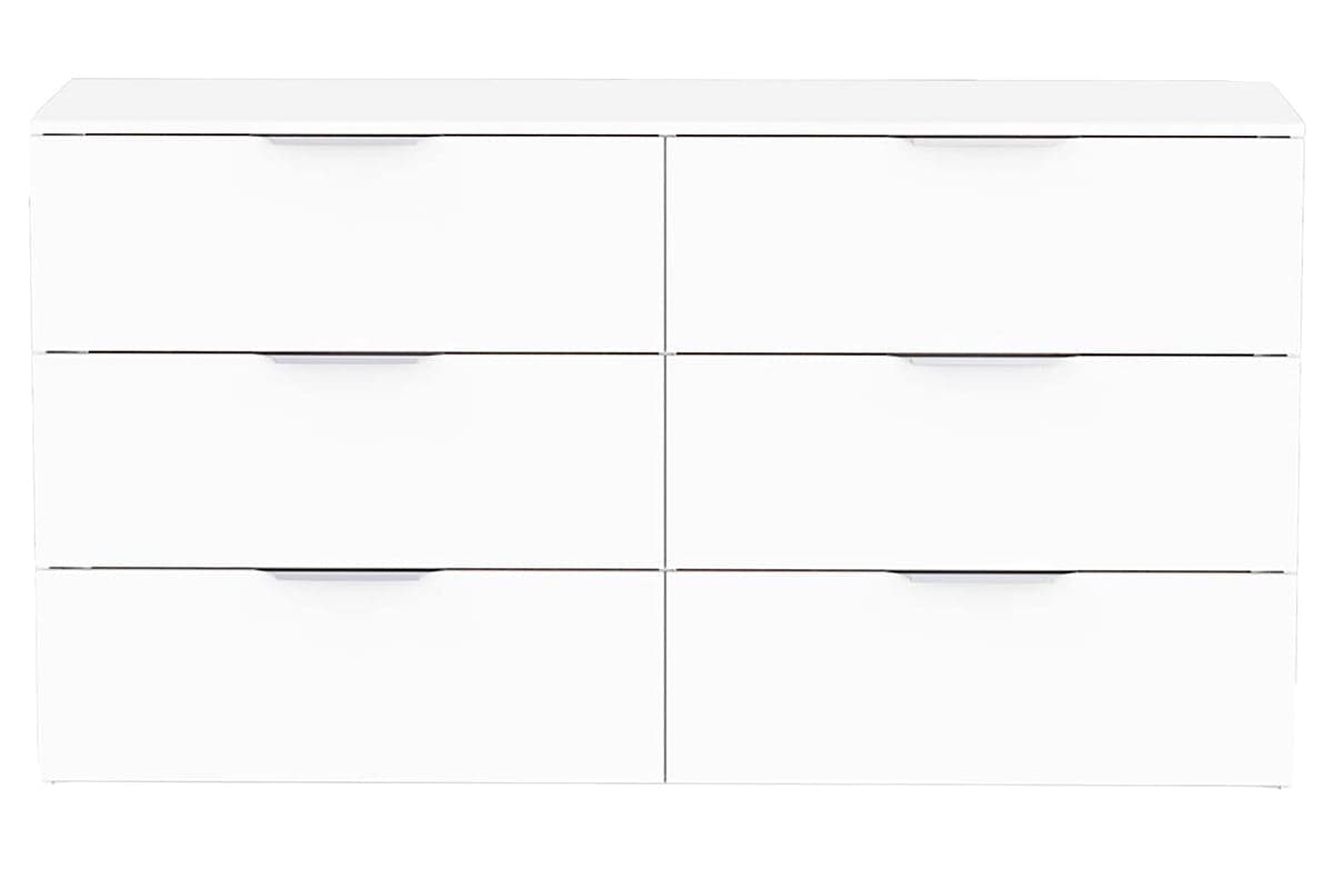 Ghost Dresser | 6 Drawer | White