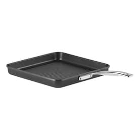 Toughened Non-Stick Ribbed Square Grill 28cm