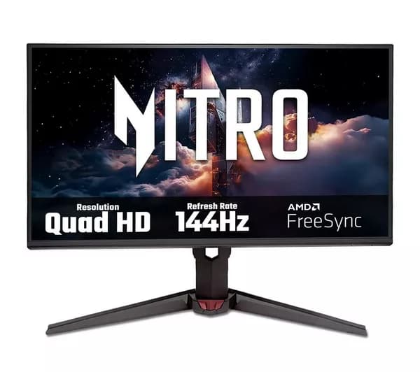 ACER Nitro XV270U P6 Quad HD 27" TFT LCD Gaming Monitor - Black