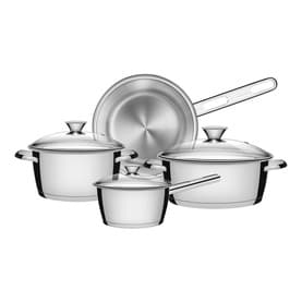 Four Piece Stainless Steel Cookware Set