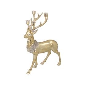 Stag Candelabra Decoration 45cm