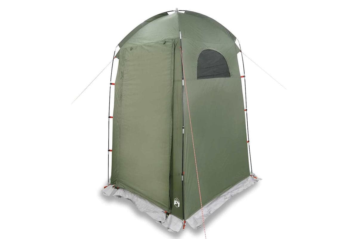 Vidaxl Shower Tent Olive Green Waterproof