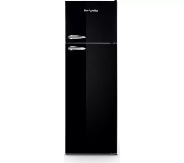 MONTPELLIER Retro MAB346EK 80/20 Fridge Freezer - Black