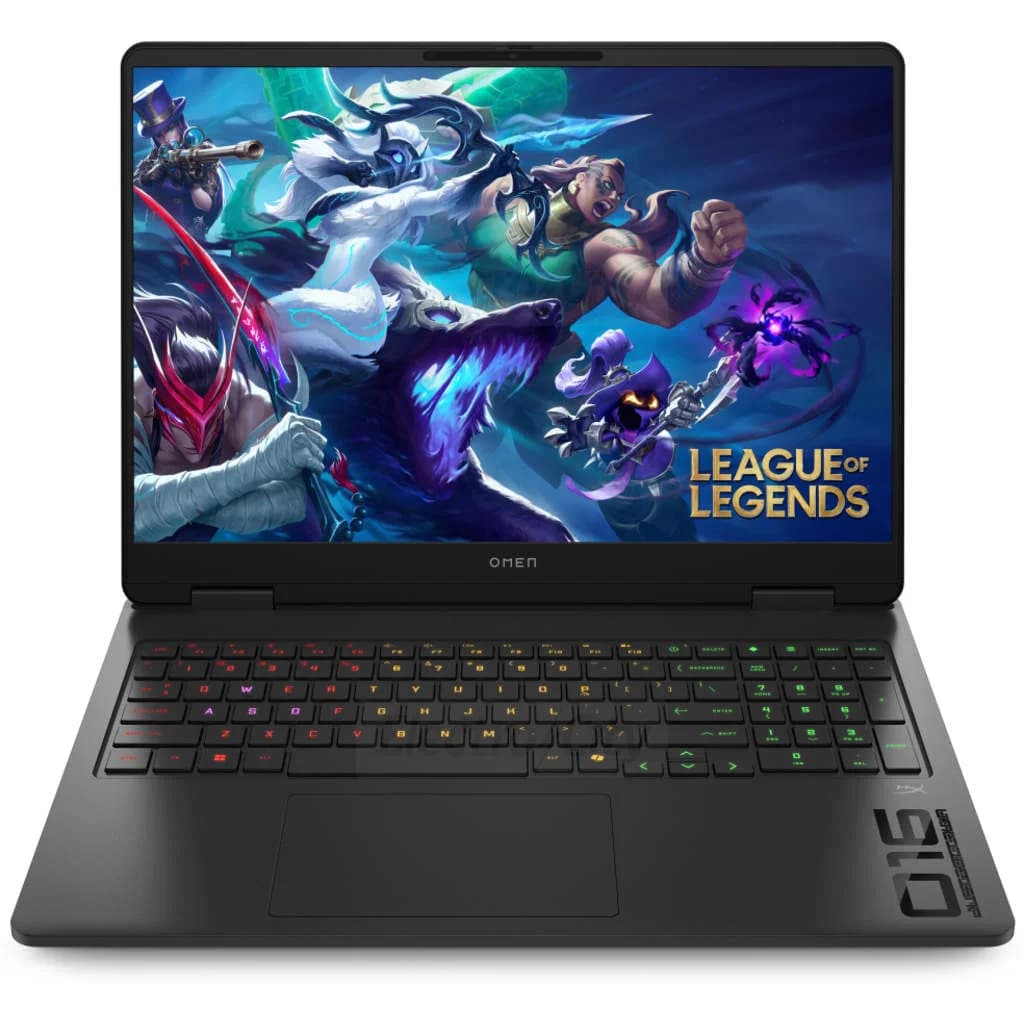 HP OMEN Gaming 16 Inch Gaming Laptop | AMD Ryzen AI 9 365, 24GB RAM, 1TB SSD, NVIDIA RTX 5070 | Shadow Black