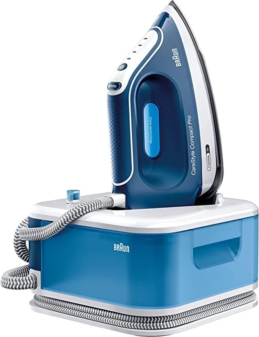 Braun CareStyle Compact Pro Steam Generator Iron 2400w - Blue | IS2565BL
