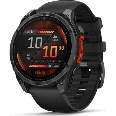 GARMIN            FENIX 8 47MM - AMOLED / SLATE GRAY STEEL/BLACK
