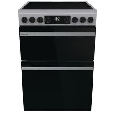 Refurbished Hisense HDCEC6C20X 60cm Electric Cooker Stainless Steel