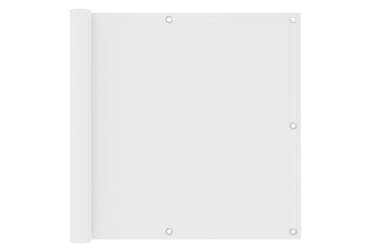 vidaXL 134892 Balcony Screen White 90x300cm Oxford Fabric