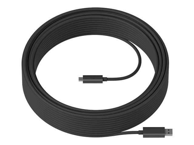 LOGITECH - Strong - USB-C cable - USB Type A to USB-C - 10 m
