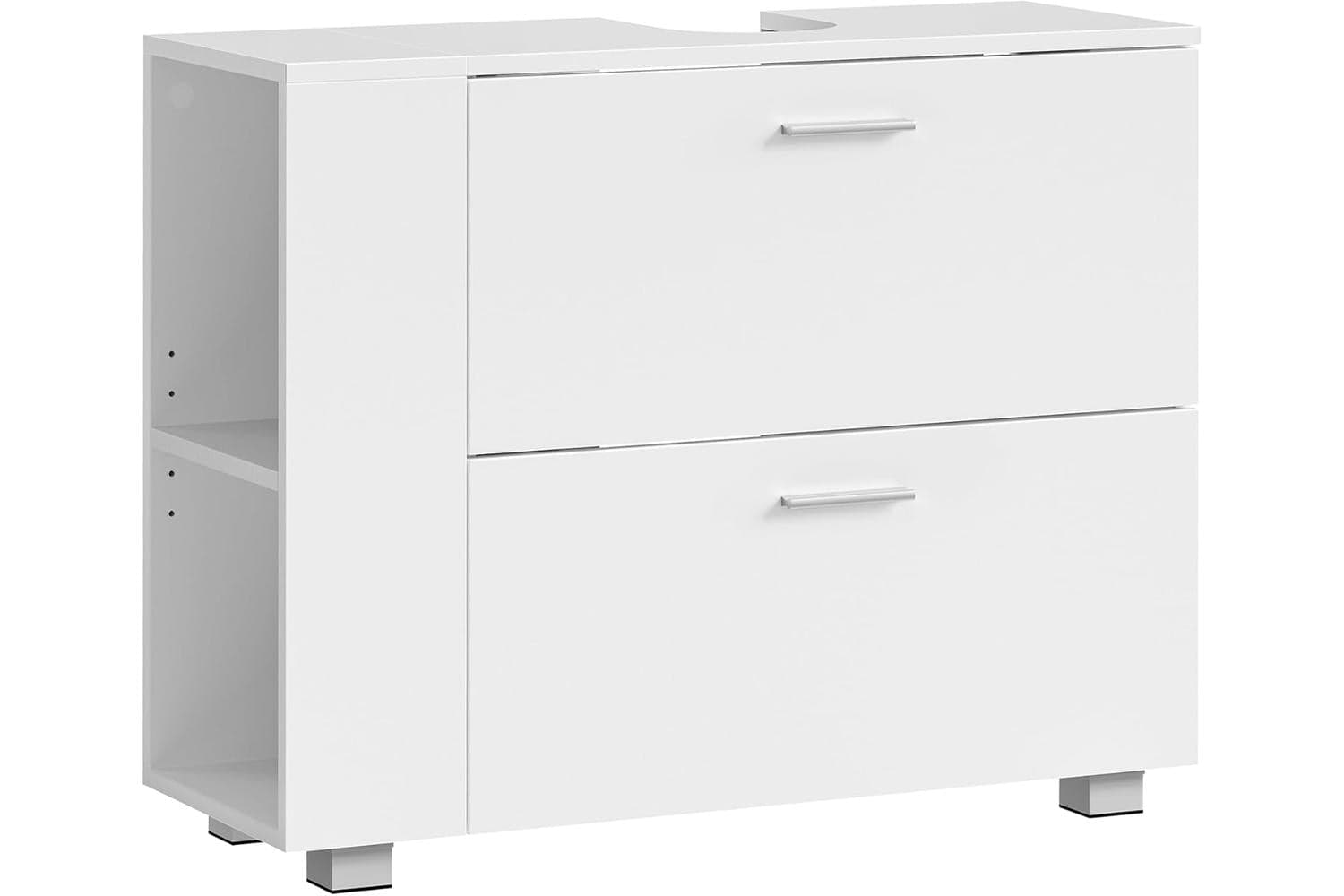 Under-sink Bathroom Cabinet With 2 Drawers | Under-basin Cabinet | Mdf | 30 X 80 X 64 Cm
