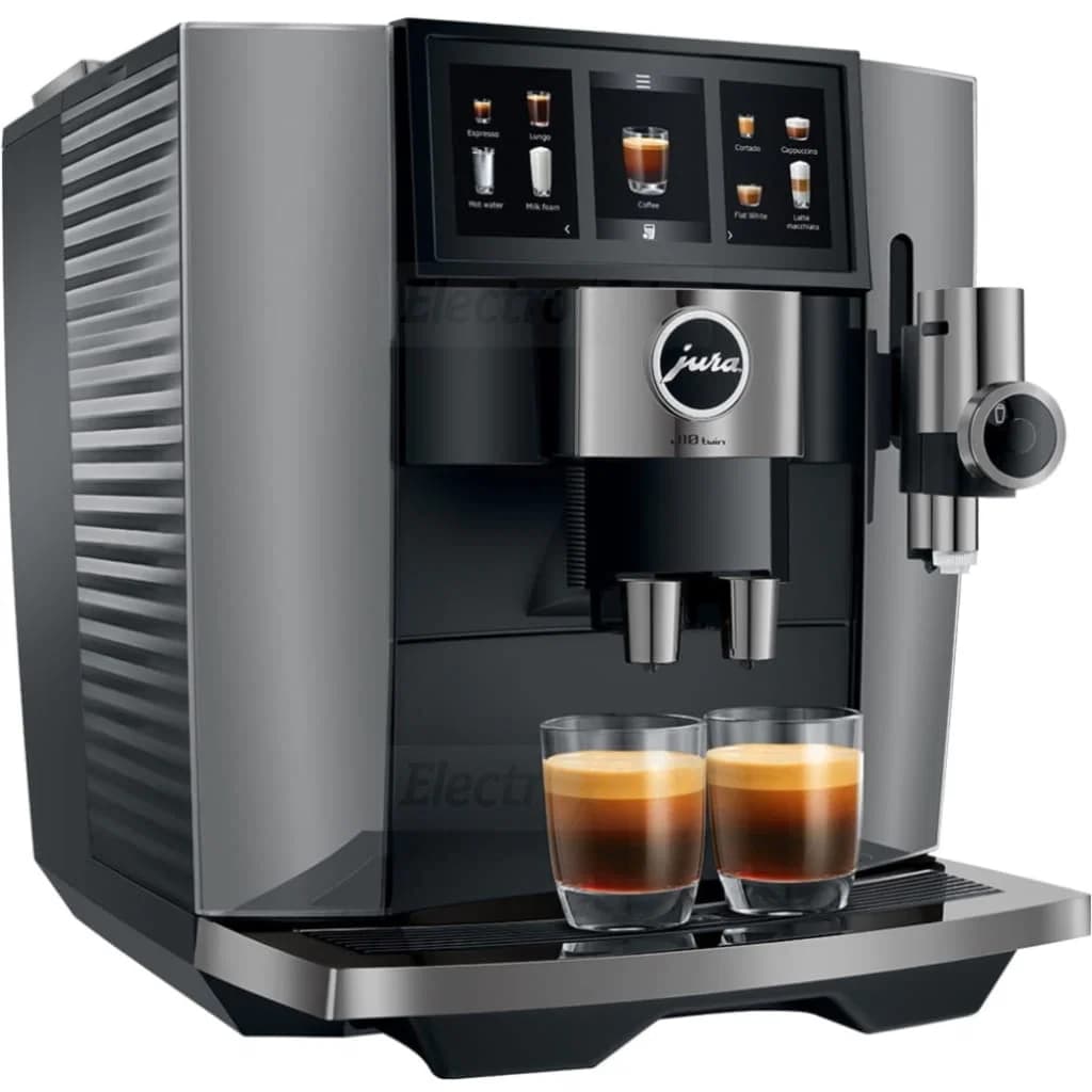 JURA J10 Twin 1.9 Litre Bean-to-Cup Coffee Machine with Cold Extraction | Diamond Onyx