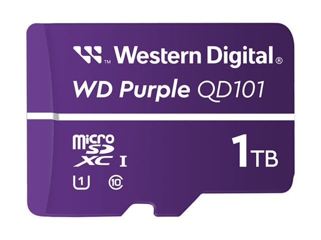 SANDISK - WD Purple - Flash memory card - 1 TB - UHS-I U1 / Class10 - microSDXC - purple
