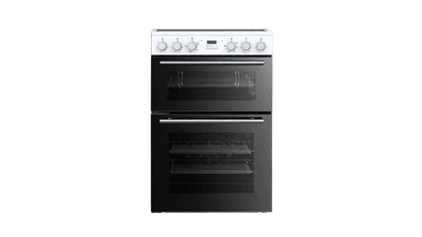 Powerpoint 60cm Double Cavity Cooker With Double Oven & Ceramic Hob | P06C2MDWH
