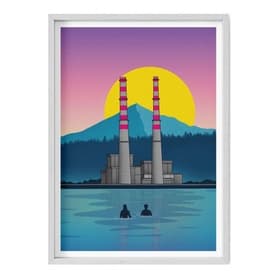 Longest Day Portrait Framed Print