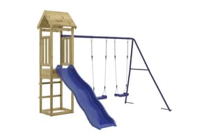 Vidaxl Outdoor Playset Impregnated Wood Pine