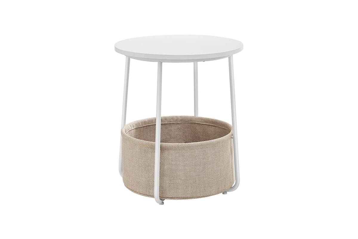 Vasagle End Table | Side Table | Particleboard And Steel | 45 X 50 Cm